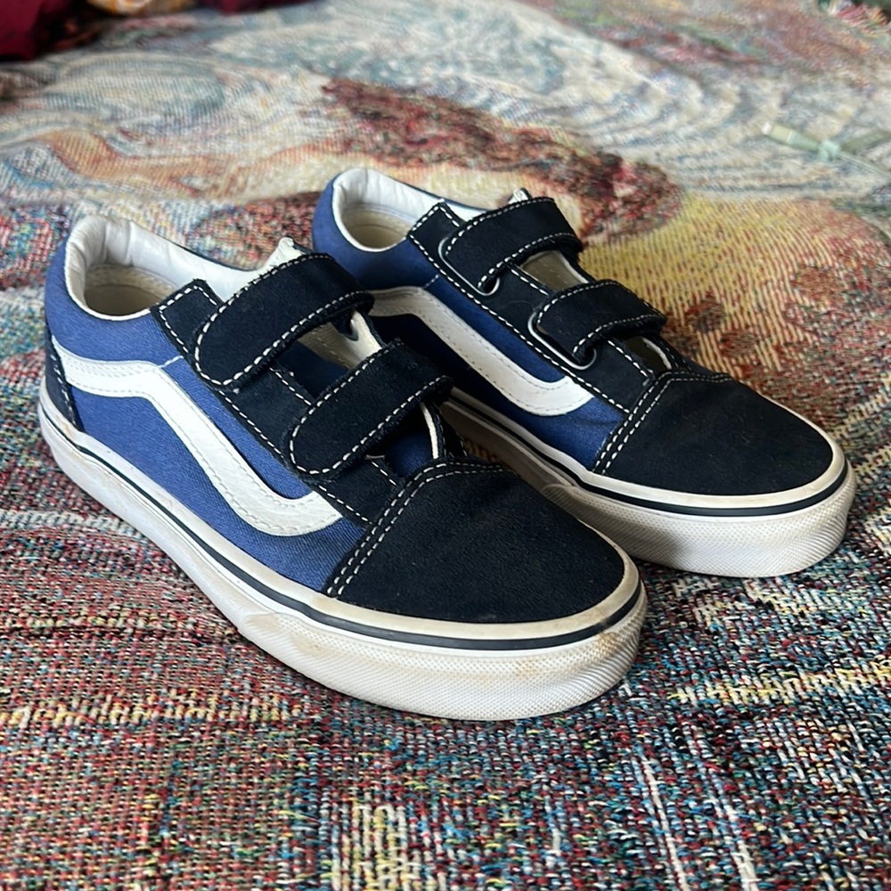Kids Velcro vans